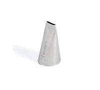 De Buyer - Douille à ruban en inox - 10 x 2 mm - En Inox, Idéale pour Décorer, Garnir et Remplir, Soudure pour Hygiène Parfaite, S'Adapte aux Poches Pâtissières