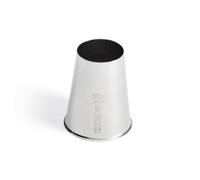 DE BUYER - Douille en INOX Unie - Diamètre 2,4 cm - en INOX, Idéale pour Décorer, Garnir et Remplir, Soudure pour Hygiène Parfaite, s'adapte aux Poches Pâtissières