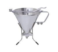 DE BUYER - Entonnoir A Piston 1.9 L + Pied Fil INOX - Modèle 1,9 L. - Complet avec Support - 3354.02