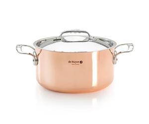 De Buyer Fait-tout avec couvercle Prima Matera induction 28 cm