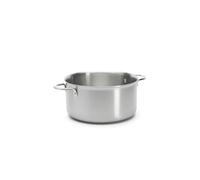 De Buyer Casserole sans couvercle Alchimy en acier inoxydable Ø24 cm