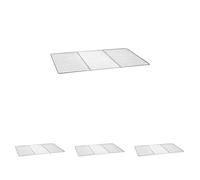 DE BUYER - Grille à pâtisserie Professionnelle en INOX - 53 x 32,5 cm -, Gris (Lot de 4)