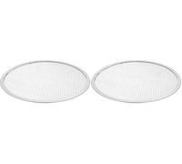 DE BUYER - Grille de Cuisson à Pizza ajourée en Aluminium - Diamètre 24 cm - 7350.28 (Lot de 2)