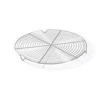 De Buyer - Grille ronde en inox avec 3 pieds - Diamètre 32 cm -, Argenté