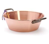 De Buyer incuivre pot à confiture cuivre lisse 38cm 9 litres