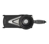 DE BUYER Mandoline professionnelle Kobra axis - Angle de coupe : 19,3 ° - Inox - Noir Noir G