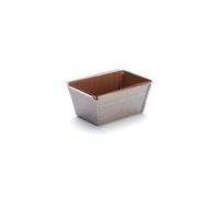 De Buyer – Moule à cake 15 x 10 cm – acier inoxydable perforé – fond amovible