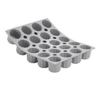 Moule à gâteau ELASTOMOULE pour 20 mini-muffins canelés de 3,5 cm de diamètre, de Buyer