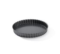 Moule à tarte cannelée droite démontable en acier antiadhésif ø 20 cm