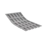 Moule professionnel en silicone 25 mini-buns financiers Elastomoule® de Buyer
