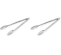 De Buyer - Pince cafétéria en inox "Feuilles de Chêne" - Longueur 40 cm - 478840N (Lot de 2)