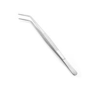 De Buyer – Pince à dresser courbée 30 cm – Inox – Gris