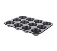 De Buyer – Moule à muffins 12 empreintes acier antiadhésif 34×26×3 cm