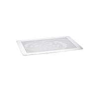 De Buyer – Plaque de cuisson perforée sans rebord – Aluminium 40 x 30 cm – Argenté