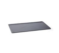 De Buyer - Plaque de Cuisson GN aux Bords Droits en Acier - 53 x 32,5 cm | Fabriquée en France, Usage pour Four Professionnel, Acier qui Transmet Parfaitement la Chaleur, Idéale pour la Pâtisserie