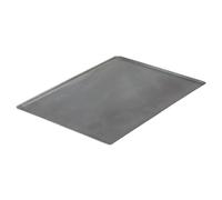De Buyer - Plaque de cuisson rectantgulaire en tôle d'acier et bords pincés | 60 x 40 cm