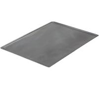 De Buyer - Plaque de cuisson rectantgulaire en tôle d'acier et bords pincés - 60 x 40 cm -, Gris (Lot de 6)