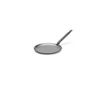 DE BUYER - Poêle à crêpes en acier CARBONE PLUS - 20 cm | Fabriquée en France, en Tôle Blanche d'Acier, Antiadhésif Naturel, Parfait pour Saisir, Griller, Dorer