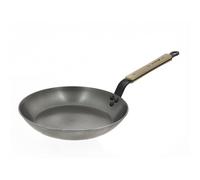 de Buyer Poêle à frire en acier carbone Mineral B Bois - 28 cm (5710.26)