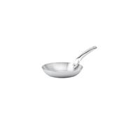 De Buyer - Poêle à frire en inox 3 couches ALCHIMY - 20 cm - Fabriquée en France, Maîtrise de la Cuisson, Inox 18/10, Tous Feux + Four, Finition Poli Brossé