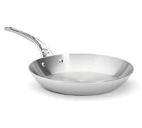 de Buyer - Poêle Affinity en acier inoxydable - 28 cm - 3724.28 – Diamètre : 28 cm