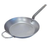 de Buyer - Poêle MINERAL B en acier avec manche - 36 cm - 5610.36 – Diamètre : 36 cm (5610.36)