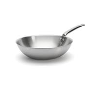 De Buyer – Poêle Wok Alchimy 3608.28 – 28 cm – Acier inoxydable