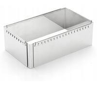 DE BUYER RAHMEN AUSDEHNBAR EDELSTAHL 21.5x11.5x7.5 bis 40x21