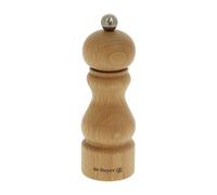 De Buyer Salière et poivrière Rumba céramique 14 cm Hêtre-clair