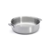 De Buyer Sauteuse Alchimy Loqy 24 cm - Acier inoxydable argent - Sans manche