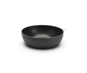 DE BUYER - Sauteuse bombée antiadhésive CHOC INTENSE TWISTY amovible en aluminium - Diamètre 24 cm -, Gris