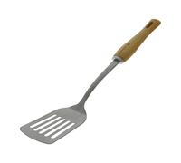 De Buyer Spatule perforée à manche en bois De Buyer B Bois Acier inoxydable