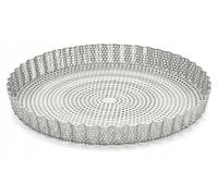 De Buyer Tortenform Edelst.perforiert Abnehm.bod. 24X2.5