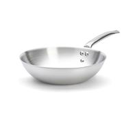 De Buyer Wok Alchimy en acier inoxydable Ø28 cm
