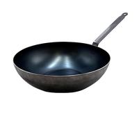 Wok BLUE CARBON 32 cm, bleu acier, de Buyer