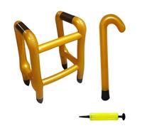 de Canne Gonflable - Cadre de Marche rempli d'air, bâton de Support de Costume Humoristique, Article de décoration de fête Portable | Accessoire de Farce de Divertissement pour la célébration