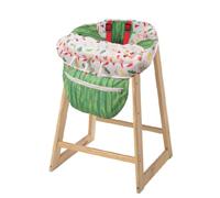 de chaise à manger - couverture de chaise haute de tout-petit, de siège en coton | de chariot pour nourrissons portables, couvercle bébé en ajustement universel, lavable à la m