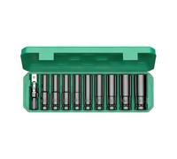 de clés à douille avec adaptateur Tight-Fit pour 10 mm à 24 mm | Jeu de douilles à air comprimé pour mécanicien, techniciens, bricoleurs, entretien industriel, atelier, bricolage