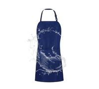 de Cuisine pour les Femmes Bavette Imperméable avec 2 Poches Polyester