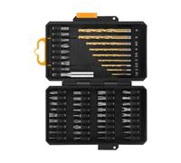 de de Tournevis 54 Pièces Multifonction Acier Portable | Emboîtage Cruciforme pour Bricolage, Meubles, Électroménager pour Entretien d'Équipement Réparation Domestique Assemblage de