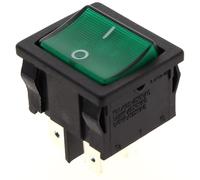 De dietrich - Interrupteur bipolaire lumineux vert - : 95325027