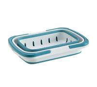 De Douche,De Bain Pliable avec Poignée - Bac de Rangement Portable pour et Adultes - Caravane Maison Dortoir Camping Université Appartement Bébé Adulte Enfant