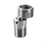 de Douche Extensible 304 Tube Prolongateur Réglable 360° pour Pommeau de Douche