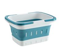 de Douche pour Dortoir,De Douche Pliable avec Poignée - Bac de Rangement Portable pour et Adultes - Bébé Adultes