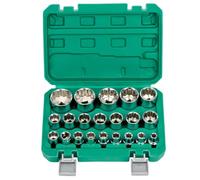 De Douilles Automobile Kit d'adaptation pour perceuse 12 pans avec coffret