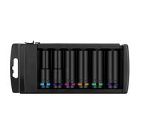 de douilles longues Kit d'Allongés à Code Couleur pour Clés Hexagonales | Coffret douilles réparation voiture pour garage atelier mécaniciens dépannage routier