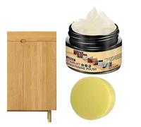 de finition pour bois | 30 ml avec éponge de polissage | de polissage du bois | Pour sol, table, chaise, armoire, porte, fenêtre, cadre de sculpture, plateau d'instrument de musique