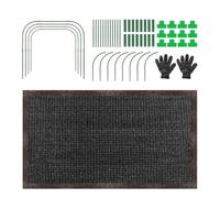 de jardin 2 X 1 M Protection UV Et Anti-Chaleur | Toile d'ombrage pour serre et jardin Pour Fleurs Légumes Intérieur Extérieur Terrasse Jardinière Surélevée Cour Serre