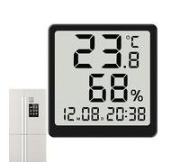 de la température et de l'humidité | Compteur numérique magnétique pour intérieur avec minuterie | Indicateur d'humidité et thermomètre | Pour la maison, la cuisine, le salon, la serre