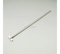 de laboratoire à cisaillement élevé, lame mobile droite palette en acier inoxydable 1 pièce utilisée dans les outils mélange(25x6x250mm)